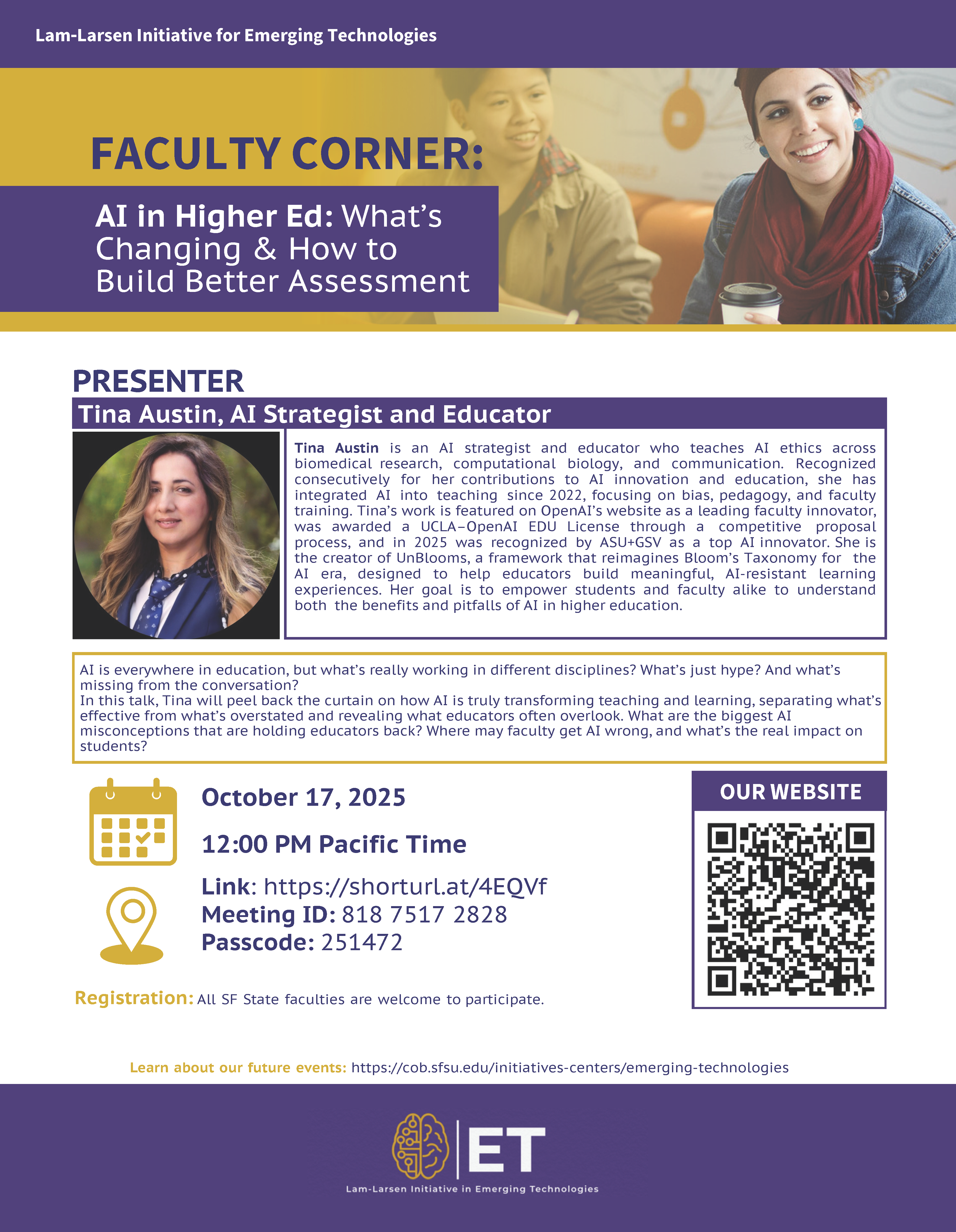 AI in Higher Ed — What’s Changing & How to Build Better Assessment featuring Tina Austin