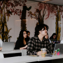 Students in a classroom
