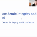 CEETL academic integrity and AI workshop hosted by Jennifer Trainor