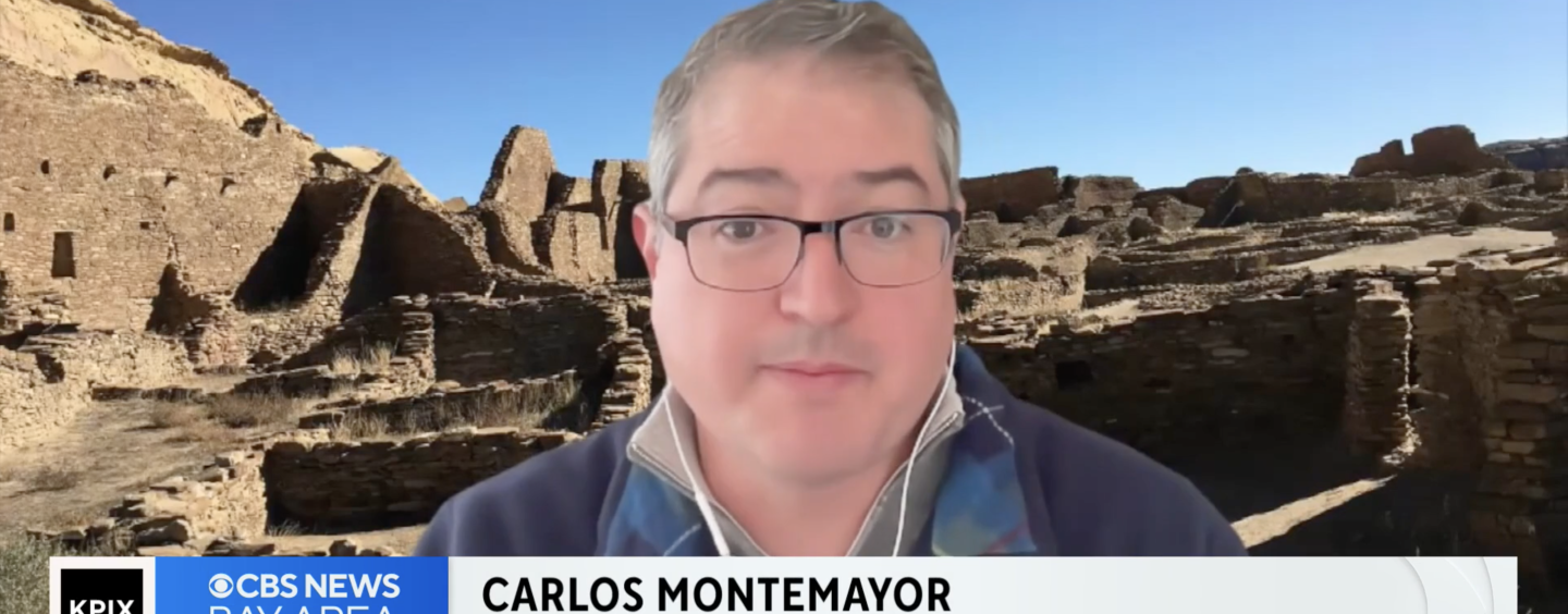 Professor Carlos Montemayor on KPIX News