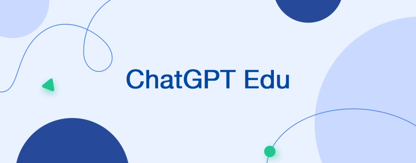 ChatGPT Edu banner