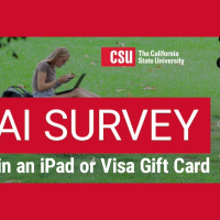 CSU AI survey banner