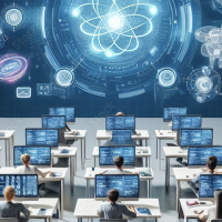 ai generated image of a classroom